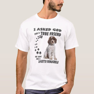 Lagotto Romagnolo Gezegde mam Papa print Italiaans T-shirt