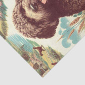 Lagotto Romagnolo Illustratie Tissuepapier (Detail)