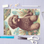 Lagotto Romagnolo Illustratie Tissuepapier (Craft)