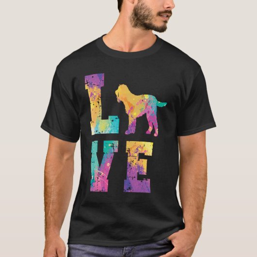 Lagotto romagnolo Love T-shirt (Voorkant)