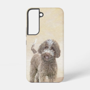 Lagotto Romagnolo Painting - Cute Original Dog Art Samsung Galaxy Hoesje