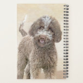 Lagotto Romagnolo Peinture - Cute Original Chien A (Dos)