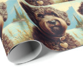  Lagotto Romagnolo schilderij Cadeaupapier (Rol Hoek)