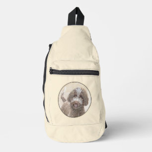 Lagotto Romagnolo schilderij Schattigee originele  Sling Bag