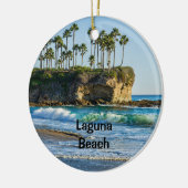Laguna Beach 2 sided Keramisch Ornament (Links)