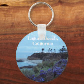 Laguna Beach California Sleutelhanger (Voorkant)