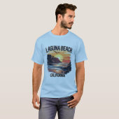 LAGUNA BEACH CALIFORNIA T-SHIRT (Voorkant volledig)