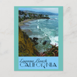 Laguna Beach California Vintage Travel Poster Briefkaart