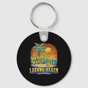 Laguna Beach Californië Gezinsvakantie Souvenir M Sleutelhanger
