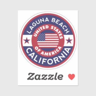 LAGUNA BEACH, Californië Sticker