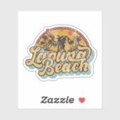 Laguna Beach, Californië Sticker (Vel)
