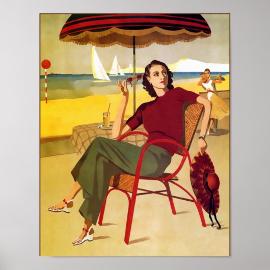 Laguna Beach Poster vintage (Devant)