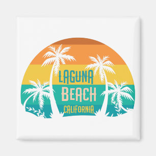 Laguna Beach Retro Magneet