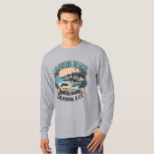 Laguna Beach Retro Vignet T-shirt (Voorkant volledig)