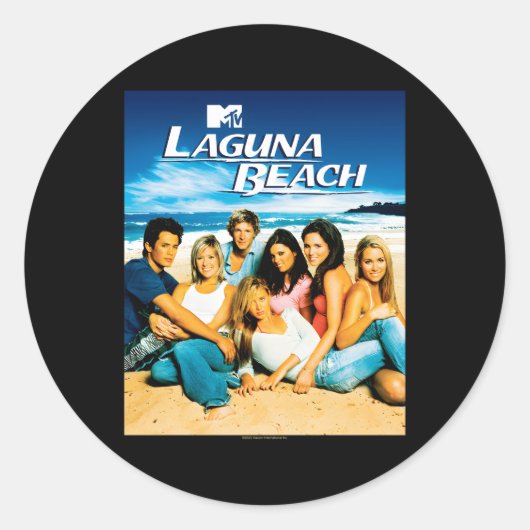Laguna Beach Seizoen 1 Sleutel Ronde Sticker (Voorkant)