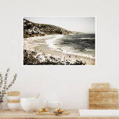 Laguna Beach Vintage Poster (Keuken)