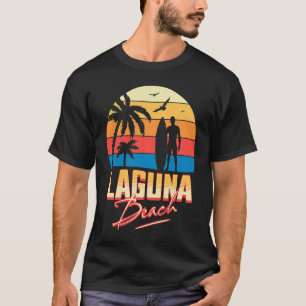 Laguna California Strand Surfen Surf Zomer Vacati T-shirt