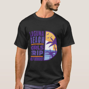 Laguna Californië Ca Strand Meisjes Reis Vakantie T-shirt
