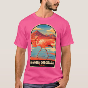 Laguna Colorada Bolivia Flamingo Desert  TR T-shirt