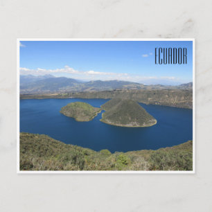 laguna cuicocha ecuador briefkaart