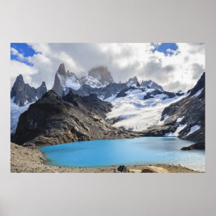 Laguna De Los Tres, Los Glaciares Nationaal Park Poster