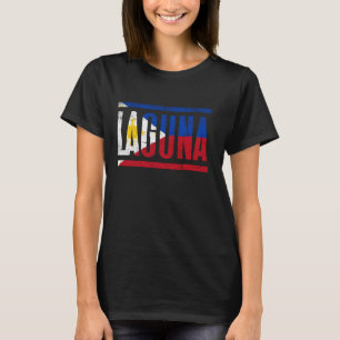 LAGUNA FILIPIJNEN MET ZIJN FILIPIJNSE VLAG T-SHIRT