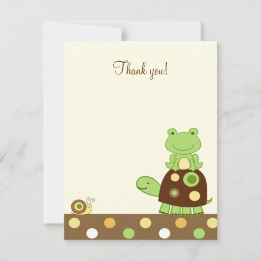 Laguna Frog & Turtle 4x5 Appartement Merci note (Devant)