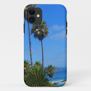 Laguna Palm Trees en Ocean Bliss iPhone 11 Hoesje