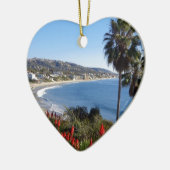 laguna strand californië keramisch ornament (Links)