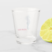 Laguna strand shot glas (Achterkant)