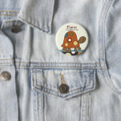 Laguna Turtle NAME TAG Personalized Button (In situ)