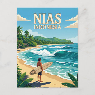 Lagundri-baai Indonesië Briefkaart