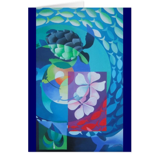 "LAGUNE BLEUE IV " (Devant)