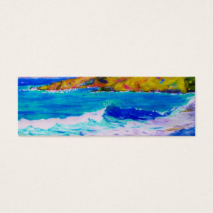 lagunes strand splash mini visitekaartjes