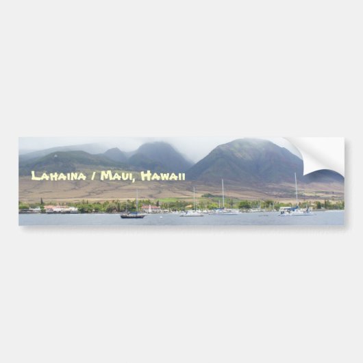 Lahaina Bumpersticker (Voorkant)