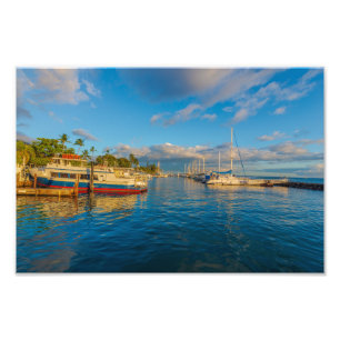 Lahaina Harbour Foto Print Afdruk