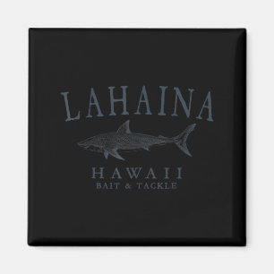 Lahaina hawaii haai vintage leisteen kunst vissen magneet