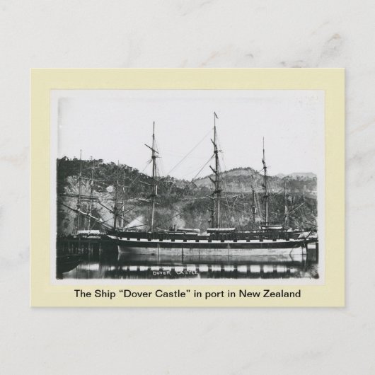 Lahiff Genealoy Briefkaart "Dover Castle" (Voorkant)