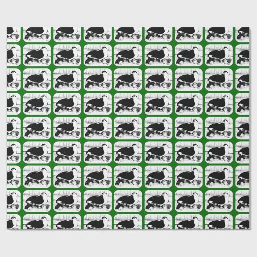 Lahore Duiven 1980 Cadeaupapier (Vlak)