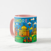 Lahore koffiemok mok (Voorkant links)
