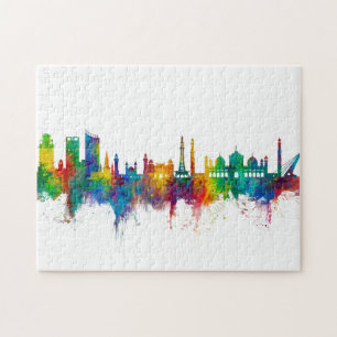 Lahore Pakistan Skyline Legpuzzel