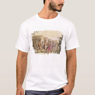 Lahoutan Indians, Canada (kleurengraving) T-shirt