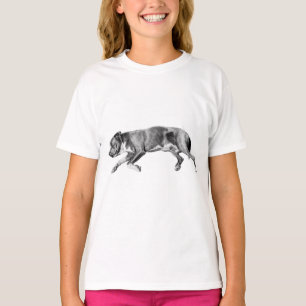 laid-back spirit – artistieke slumber lines t-shirt