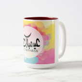 L'Aïd coloré Moubarak Mug (Devant droit)