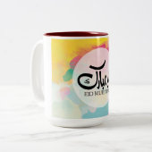 L'Aïd coloré Moubarak Mug (Devant gauche)