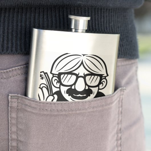 Laid flacon américain ! (En situation)