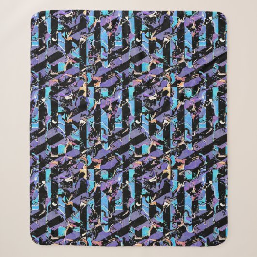 Laid plaid sherpa (Devant)
