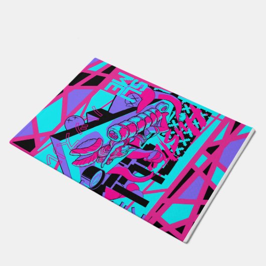 Laidback Sushi-klepmat Deurmat (Schuin)