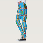 laide cornichon de noël xmas leggings (Gauche)