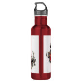 L'aide est en route ! Bouteille en acier inoxydabl (Dos)